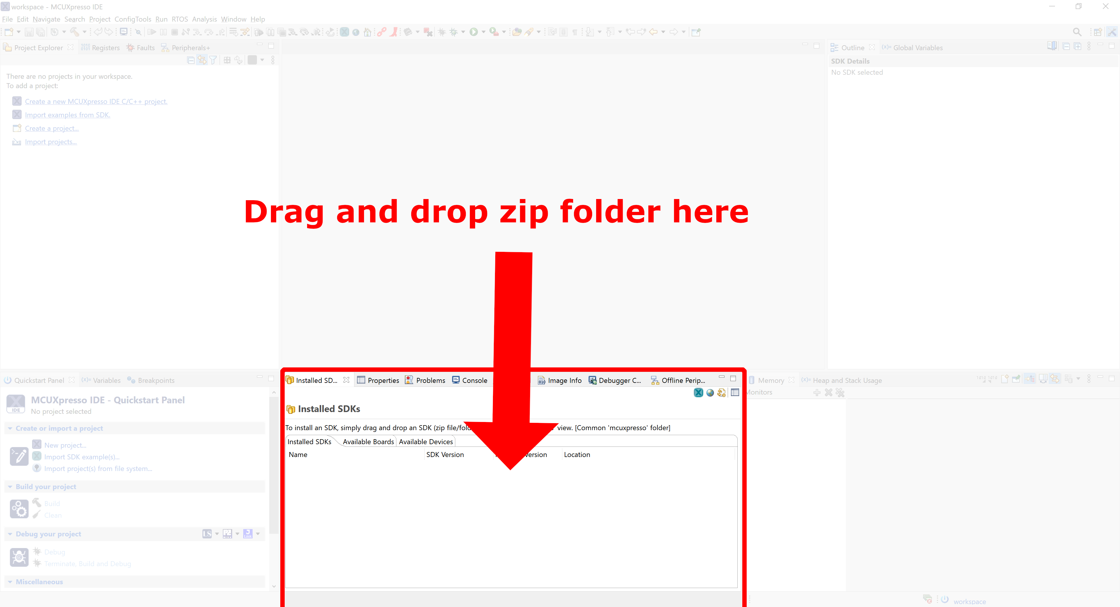 Import SDK