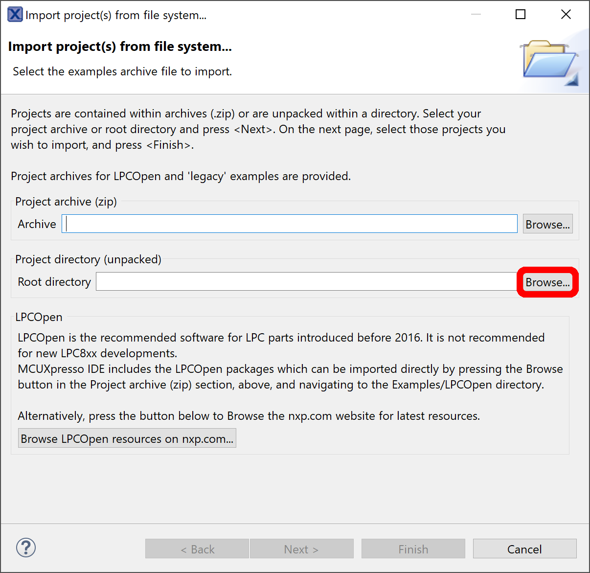 Browse File System