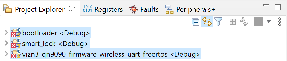 Projects Imported